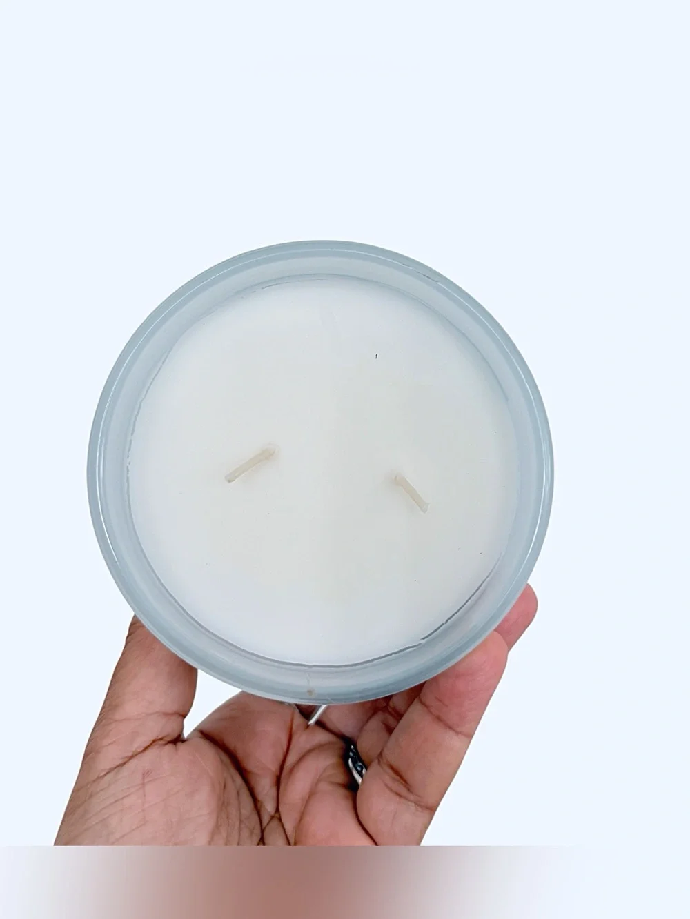 Sand + Fog Whipped Vanilla Scented Candle - Light Blue